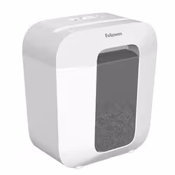 Fellowes LX Series 100109815 distruggi documenti Taglio a striscia Bianco - Vista aggiuntiva 5