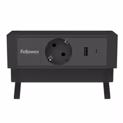 Fellowes 100137172 prolunghe e multiple 2 m 1 presa(e) AC Interno Nero - Vista aggiuntiva 2