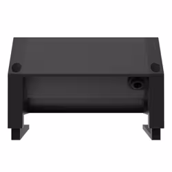 Fellowes 100137172 prolunghe e multiple 2 m 1 presa(e) AC Interno Nero - Vista aggiuntiva 4