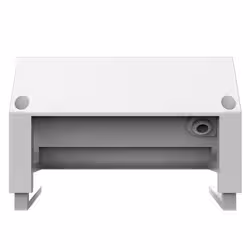 Fellowes 100137173 prolunghe e multiple 2 m 1 presa(e) AC Interno Bianco - Vista aggiuntiva 4