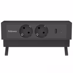 Fellowes 100137182 prolunghe e multiple 2 m 2 presa(e) AC Interno Nero - Vista aggiuntiva 2