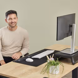 Fellowes Breyta poggiapolso Silicone Nero - Vista aggiuntiva 4