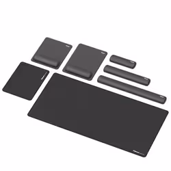 Fellowes Breyta poggiapolso Silicone Nero - Vista aggiuntiva 7