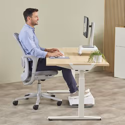 Fellowes Breyta poggiapolso Silicone Grigio - Vista aggiuntiva 5