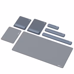 Fellowes Breyta poggiapolso Silicone Azzurro - Vista aggiuntiva 7