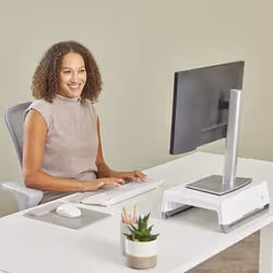 Fellowes Breyta poggiapolso Silicone Sabbia - Vista aggiuntiva 4