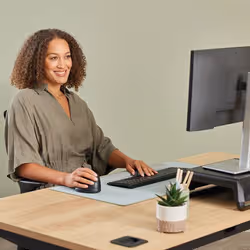 Fellowes 100143583 mouse Universale Mancino Bluetooth + USB Type-C Ottico 2400 DPI - Vista aggiuntiva 4