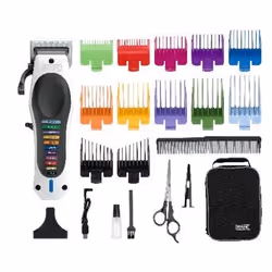 Wahl 3028048 tagliacapelli Nero, Bianco 10 Ioni di Litio