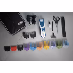 Wahl 09649-016 tagliacapelli Blu, Argento 9 Nichel-Metallo Idruro (NiMH) - Vista aggiuntiva 4