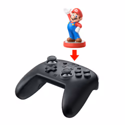 Nintendo Switch 2 Pro Controller Nero Bluetooth Gamepad Analogico/Digitale Nintendo Switch 2 - Vista aggiuntiva 6