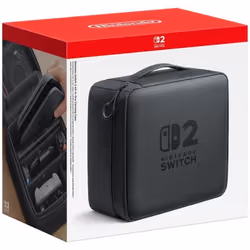 Nintendo 0045496321512, Valigia da viaggio, Nintendo, Nero, Nintendo Switch 2, Cerniera