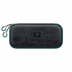 Nintendo Switch 2 Carrying Case & Screen Protector - The Legend of Zelda - 40th Anniversary Edition Custodia rigida Nero, Verde - Vista aggiuntiva 2