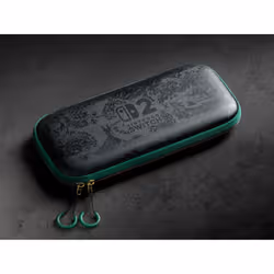Nintendo Switch 2 Carrying Case & Screen Protector - The Legend of Zelda - 40th Anniversary Edition Custodia rigida Nero, Verde - Vista aggiuntiva 6