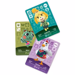 Nintendo Amiibo Carte Animal Crossing Serie 1 carte da gioco 3 pz - Vista aggiuntiva 2