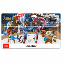 Nintendo The Champions amiibo Set The Legend of Zelda: Breath of the Wild Collection, Multicolore, 166 g, 320 mm, 90 mm, 190  ...