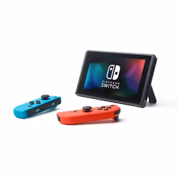 Nintendo Switch con Joy-Con Rosso Neon e Blu Neon - Vista aggiuntiva 4