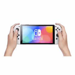 Nintendo Switch (modello Oled) Bianco, schermo 7 pollici - Vista aggiuntiva 8