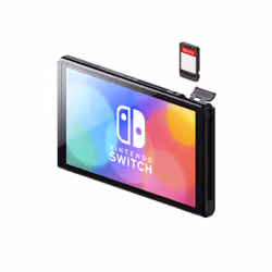 Nintendo Switch (modello Oled) Rosso neon/Blu neon, schermo 7 pollici - Vista aggiuntiva 4
