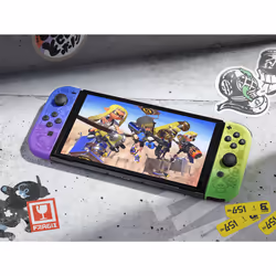 Nintendo Switch - Modello OLED edizione speciale Splatoon 3 - Vista aggiuntiva 7