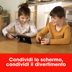Nintendo Switch Rosso Neon/Blu Neon [ed.2022], schermo 6.2 pollici - Vista aggiuntiva 4