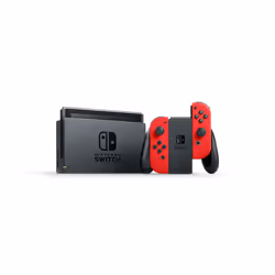 Nintendo Switch + Super Mario Odyssey, Nintendo Switch, 768 MHz, 4000 MB, Grigio, Rosso, Analogico/Digitale, D-pad