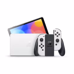 Nintendo Switch OLED (White) + Super Mario Bros. Wonder + Online Individual 12-Month console da gioco portatile 17,8 cm (7") 64 GB Touch screen Wi-Fi Bianco - Vista aggiuntiva 3