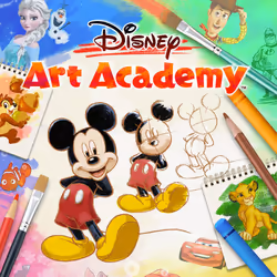 Nintendo Disney Art Academy, Nintendo 3DS, E (tutti), Supporto fisico