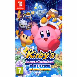 Nintendo Kirby's Return to Dream Land Deluxe, Nintendo Switch, Modalità multiplayer, E10+ (Tutti 10+), Supporto fisico