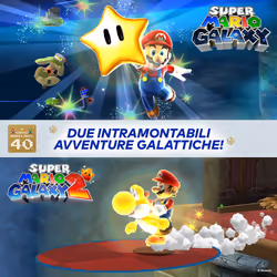 Nintendo Super Mario Galaxy + Super Mario Galaxy 2 Tedesca, DUT, Inglese, ESP, Francese, ITA, Giapponese, Coreano, Portoghese Nintendo Switch - Vista aggiuntiva 3