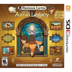 Nintendo Professeur Layton et l'Héritage des Aslantes Standard Tedesca, Inglese, ESP, Francese, ITA Nintendo 3DS - Vista aggiuntiva 2