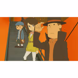 Nintendo Professeur Layton et l'Héritage des Aslantes Standard Tedesca, Inglese, ESP, Francese, ITA Nintendo 3DS - Vista aggiuntiva 3