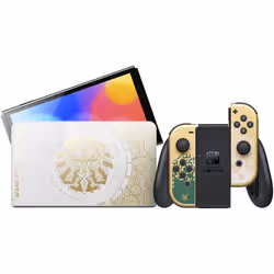 Nintendo Switch OLED console da gioco portatile 17,8 cm (7") 64 GB Touch screen Wi-Fi Oro - Vista aggiuntiva 3