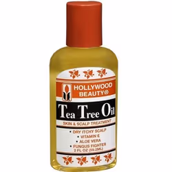Hollywood Beauty Tea Tree Oil Skin and Scalp Treatment, Olio per capelli, 59,2 ml, Donna