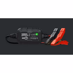 NOCO Montaggio caricabatterie intelligente con morsetti Genius2 6/12V 2A