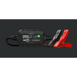 NOCO Montaggio caricabatterie intelligente con morsetti Genius2 6/12V 2A