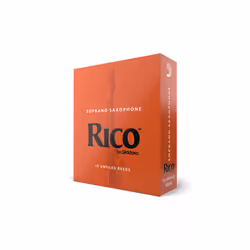 Rico Design RIA1025, Ancia non limata, Sassofono soprano, Legno, Canna, 10 pz, Scatola