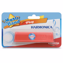 Bontempi Harmonica, Blu, Rosso, 116 mm, 106 mm, 180 mm, 23 mm, 40 g