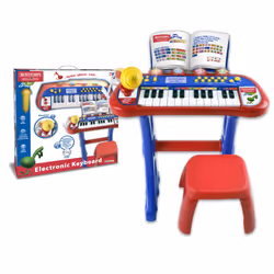 Bontempi Electronic Keyboard with stool and microphone - Vista aggiuntiva 4
