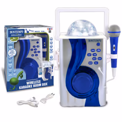 Bontempi Karaoke Wireless Boom Box with disco light effects - Vista aggiuntiva 4