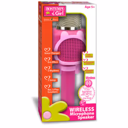 Bontempi 41 2871, Microfono giocattolo, 3 anno/i, Multicolore
