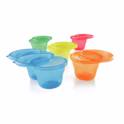 Nuby ID91161 recipiente per cibo Ovale Scatola Multicolore