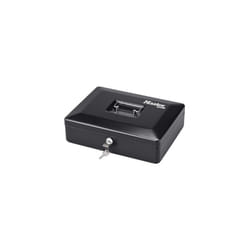 Master Lock - CB-12ML Cassetta Portavalori con Chiavi, Vassoio Porta Monete, Banconote Asegni, Maniglia, Sicuro e Organizzare Contante