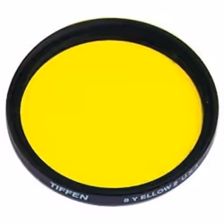 Tiffen 498Y2, 49 mm, Filtro giallo per fotocamera, 1 pz