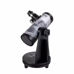 Celestron Firstscope 76 Signature Series Moon by Robert Reeves Rifrattore 15x Nero, Grigio