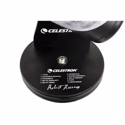 Celestron Firstscope 76 Signature Series Moon by Robert Reeves Rifrattore 15x Nero, Grigio - Vista aggiuntiva 6
