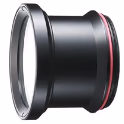 Olympus PPO-E01 Evolt Underwater Lens Port (14-45mm), Nero, Alluminio