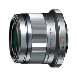 Olympus M.Zuiko 45mm f1.8 MILC Teleobiettivo Argento