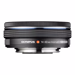 OM Digital Solutions M.Zuiko Digital ED 14-42 mm F3.5-5.6 EZ MILC Obiettivo zoom Nero - Vista aggiuntiva 2