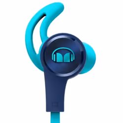 Monster iSport Achieve, Cablato, Musica e Chiamate, Cuffie, Blu