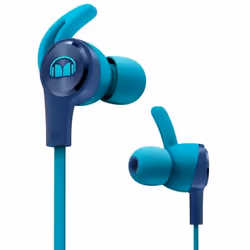 Monster iSport Achieve Cuffie Cablato In-ear Musica e Chiamate Blu